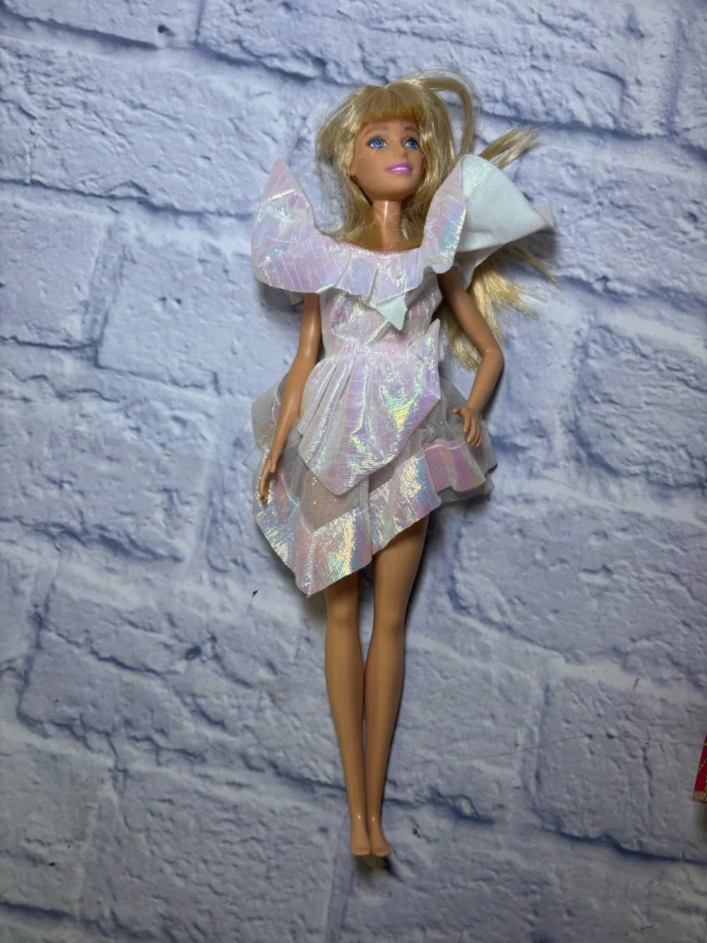 4  Mattel Barbie & Misc Dolls Rainbow Hair Secret Hearts Barbie
